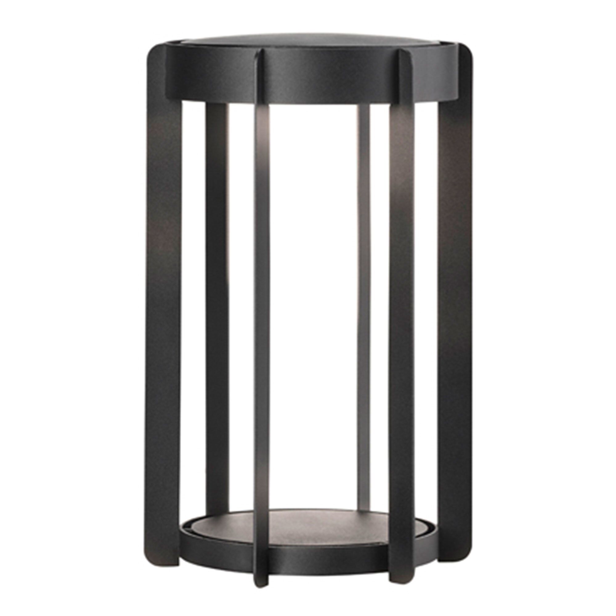 Firefly LED Lantern, svart aluminium