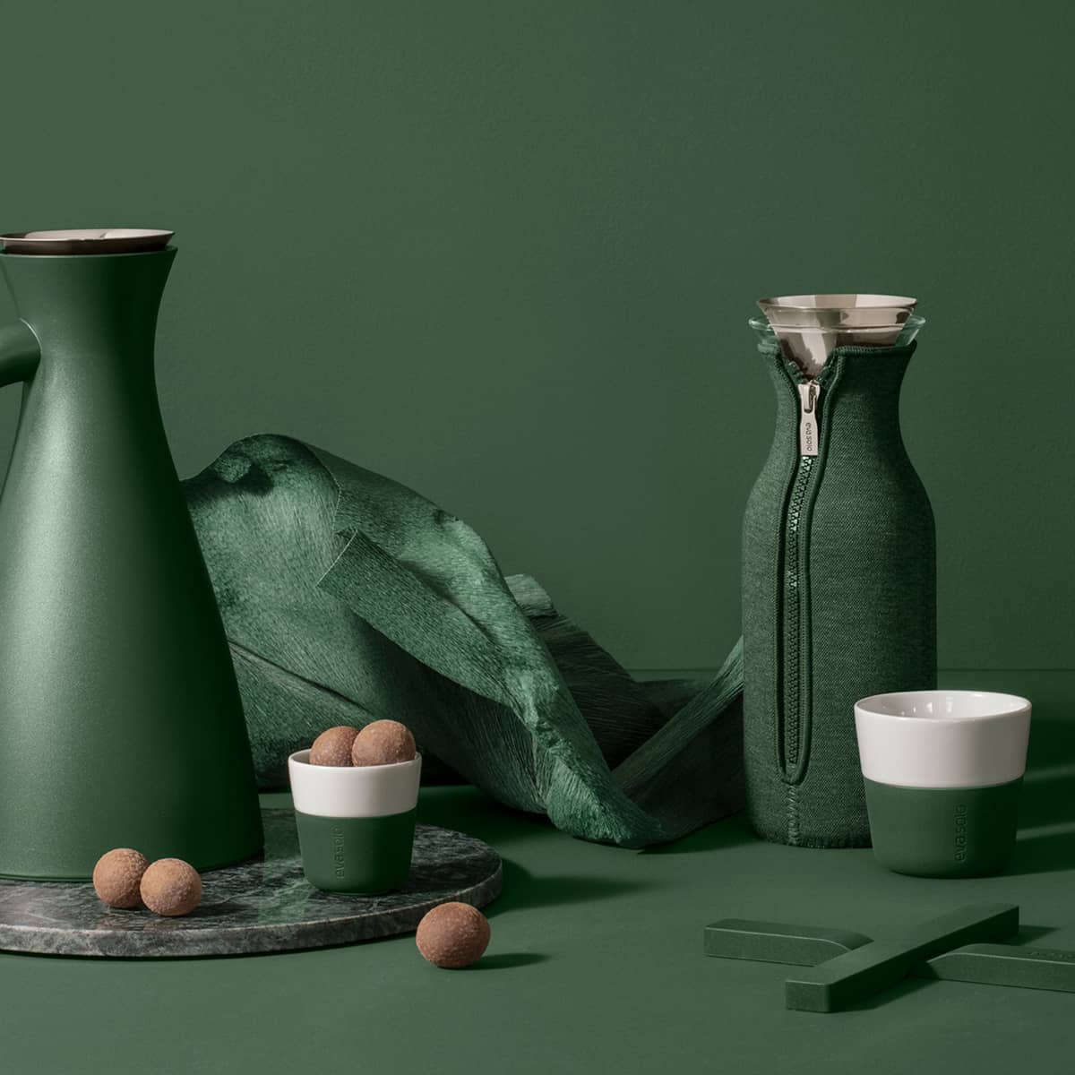 Lungokopp 2 st, emerald green