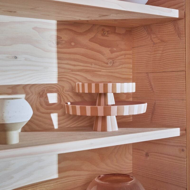 Toppu tarjoiluvati 27 cm, caramel