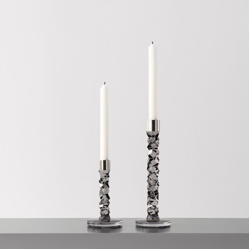 Carat kynttilänjalka, antrasiitti, 30 cm