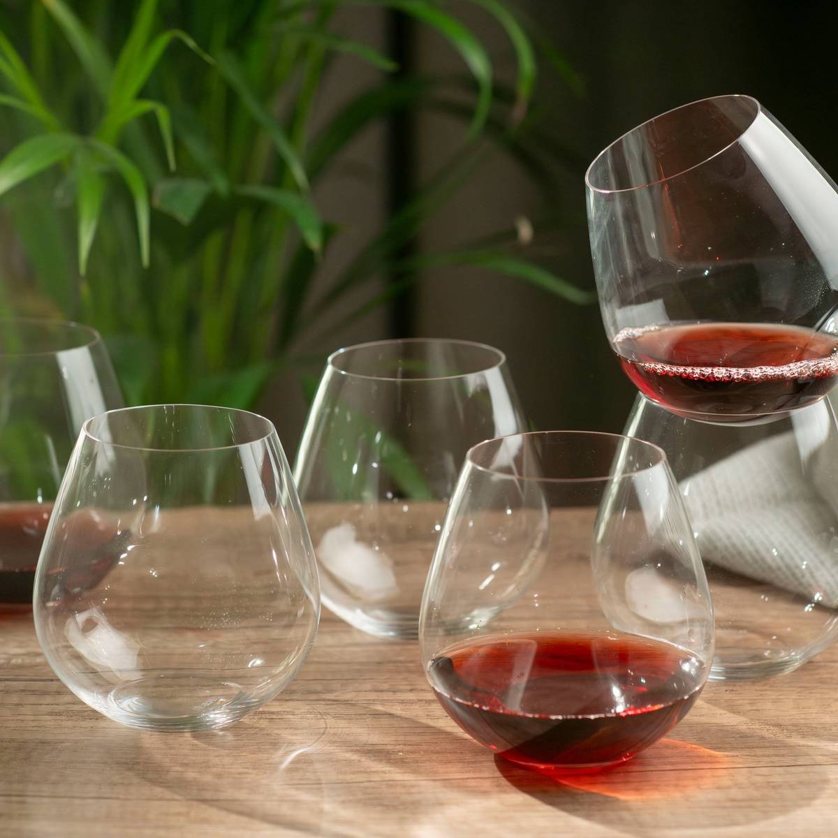 O Wine Tumbler Pinot Noir / Nebbiolo viinilasit 6- pakkaus 20-vuotisjuhlavuosi