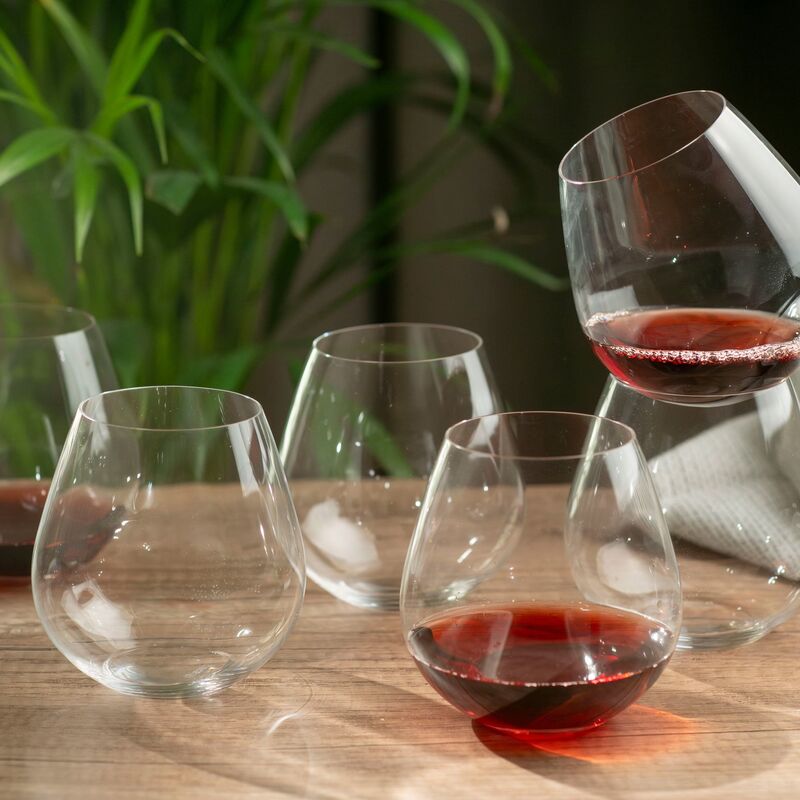 O Wine Tumbler Pinot Noir/Nebbiolo vinglas 6-pak 20 års jubilæum