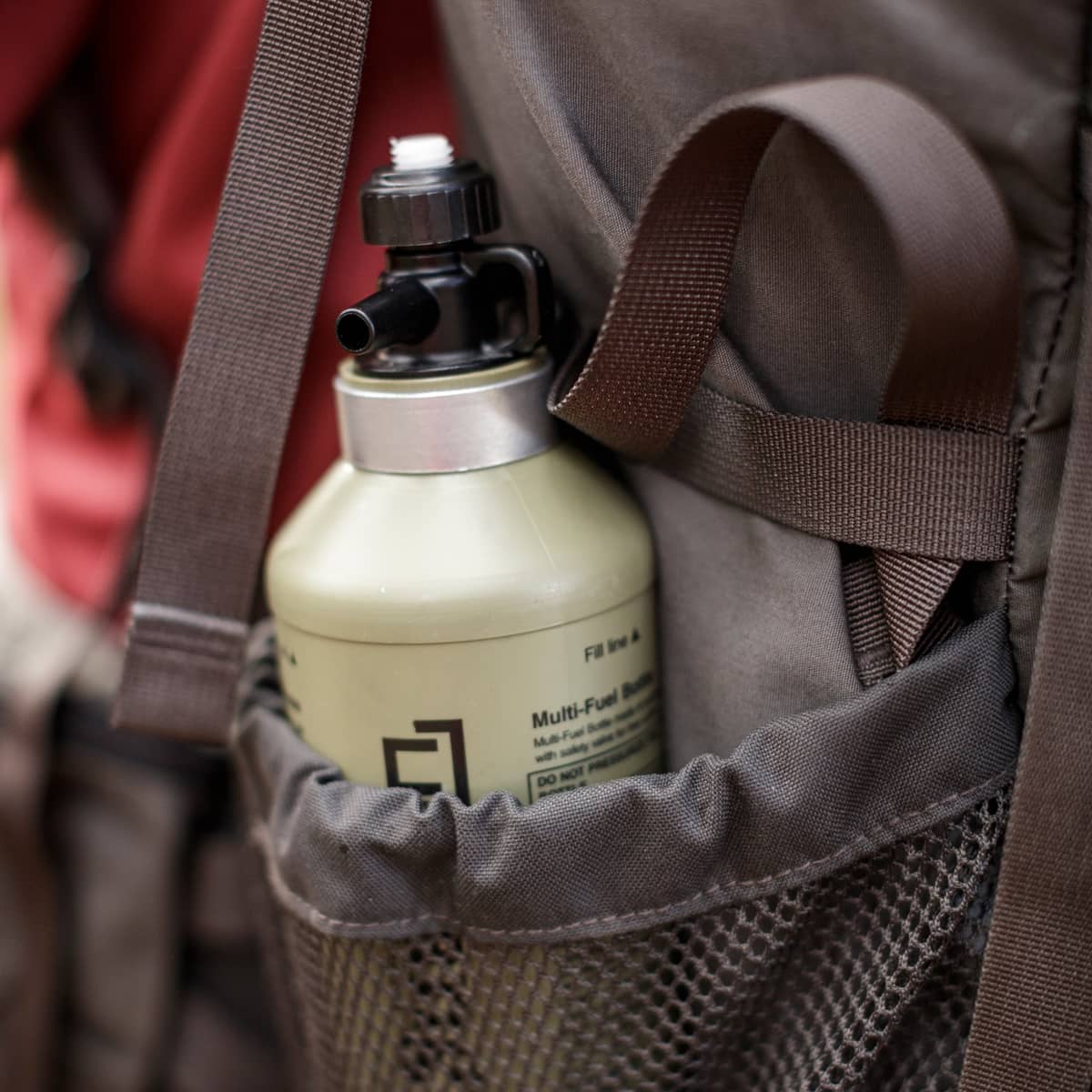 Brenselflaske, 1 L, olive