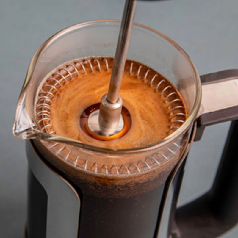 Roma presskanne 3 kopper, rustfritt stål