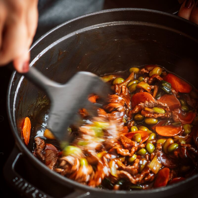 Buster+Punch pyöreä pata 28 cm, teräsnupilla