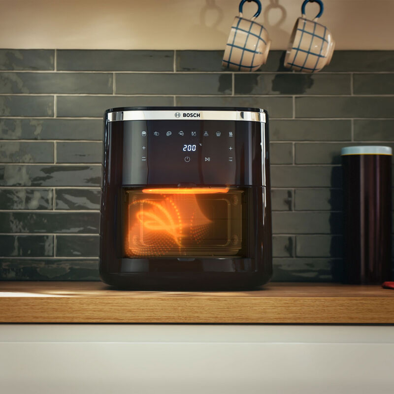 MAF671B0 Serie 6 airfryer 7,2 litraa, musta