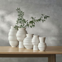 Knabstrup Tortus Archie Vas 41,5 cm, vit