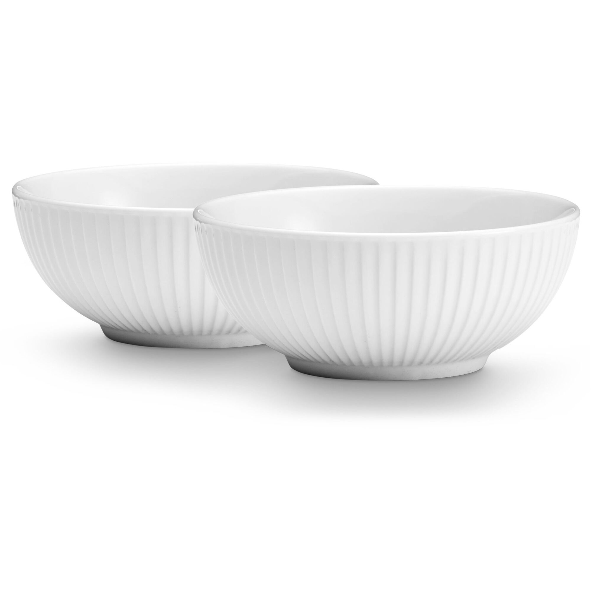 2 st. Plissé skål