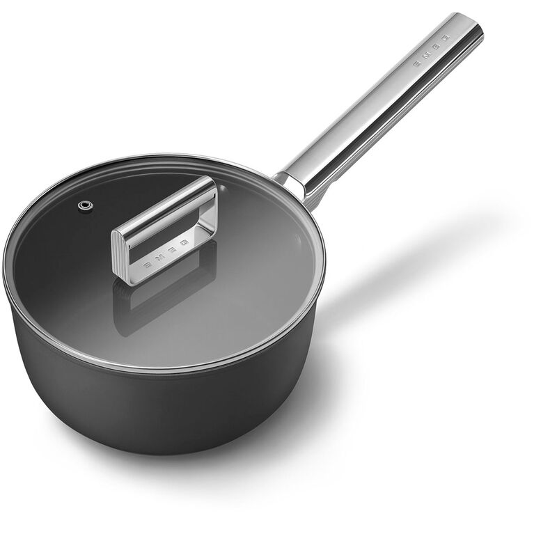 Såskastrull 20 cm, svart