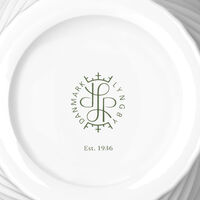 Lyngby Porcelæn Twist vase 18 cm, hvit