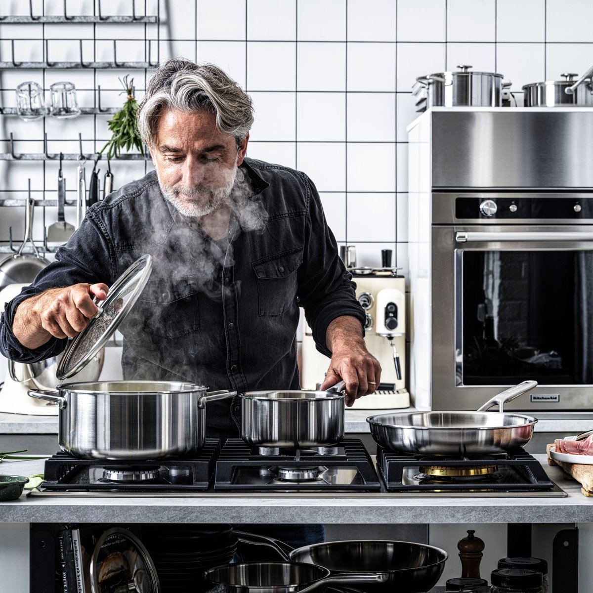 Cookware Collection -paistinpannu, hopea, 28 cm