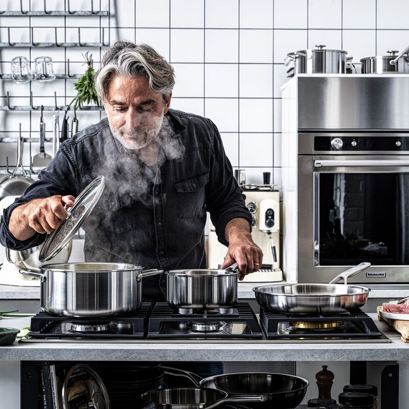 Cookware Collection -paistinpannu, hopea, 28 cm