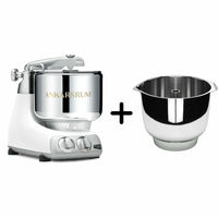 AKM 6230 köksmaskin + Assistent Original vispskål, mineral white