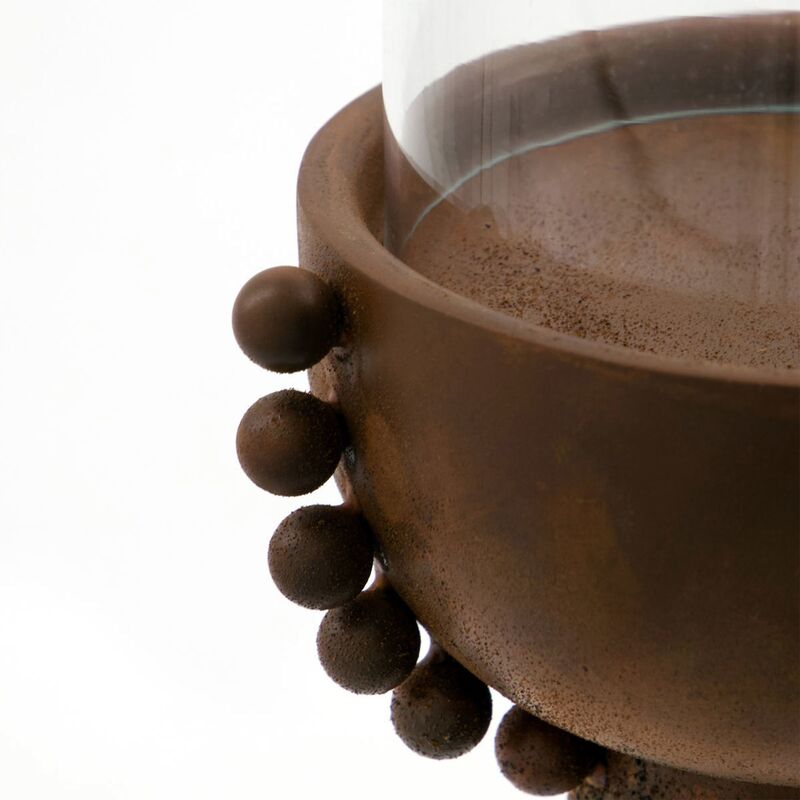 Manet ljusstake, bränd röd