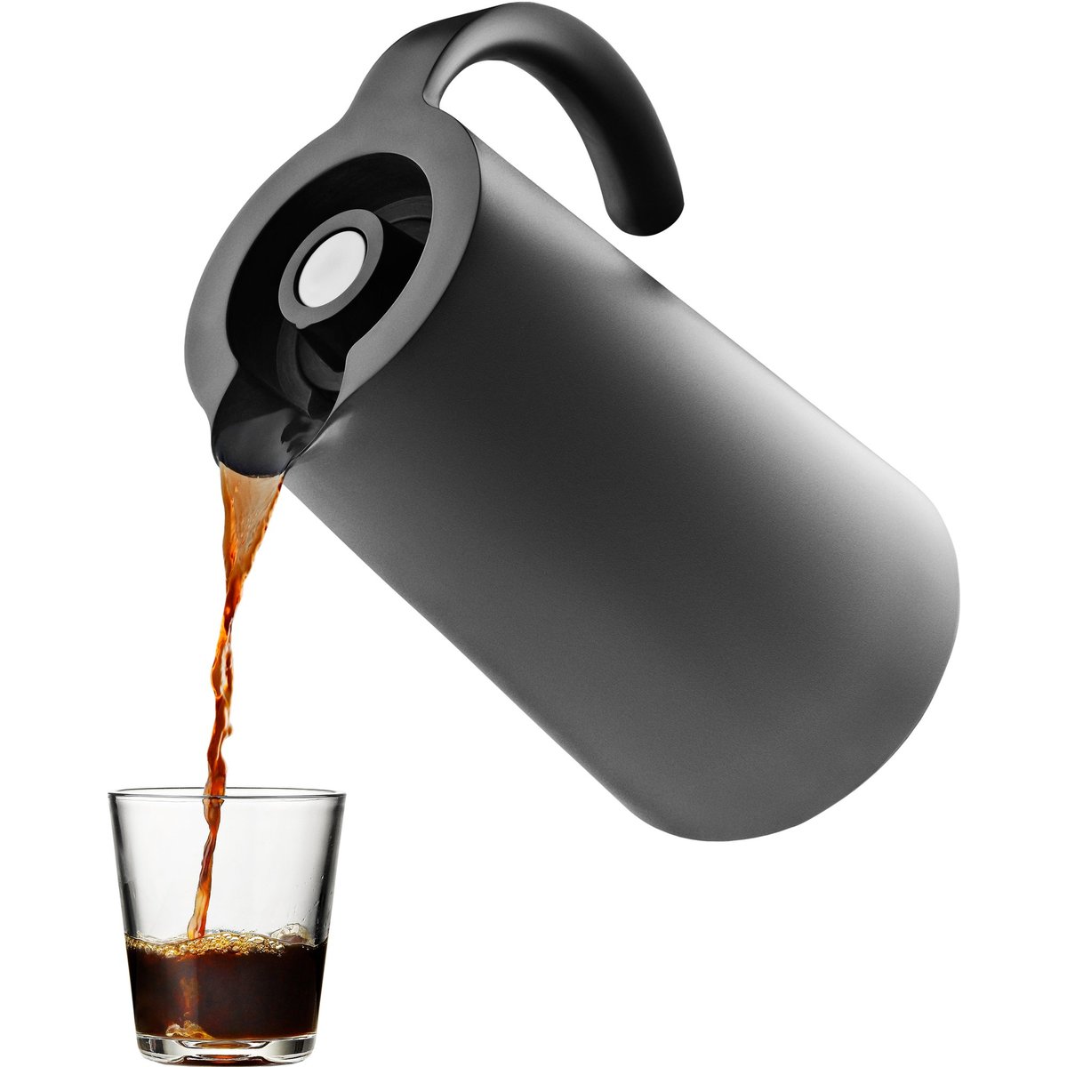 Rise Termoskanne 1 liter, Svart