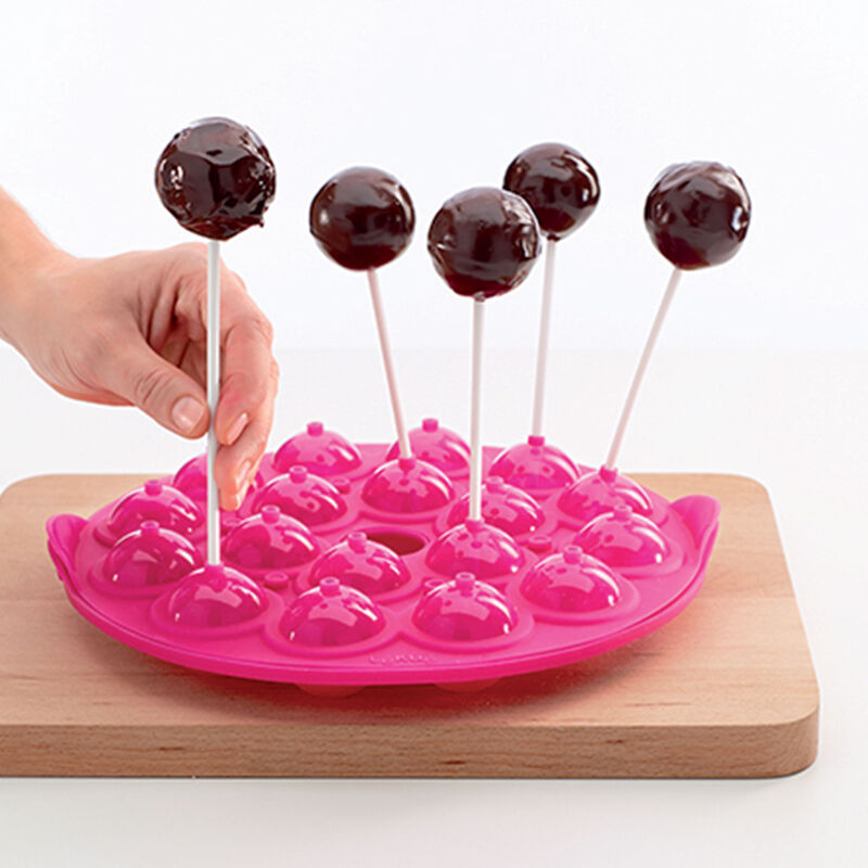 Cake Pops-form i silikon, rosa