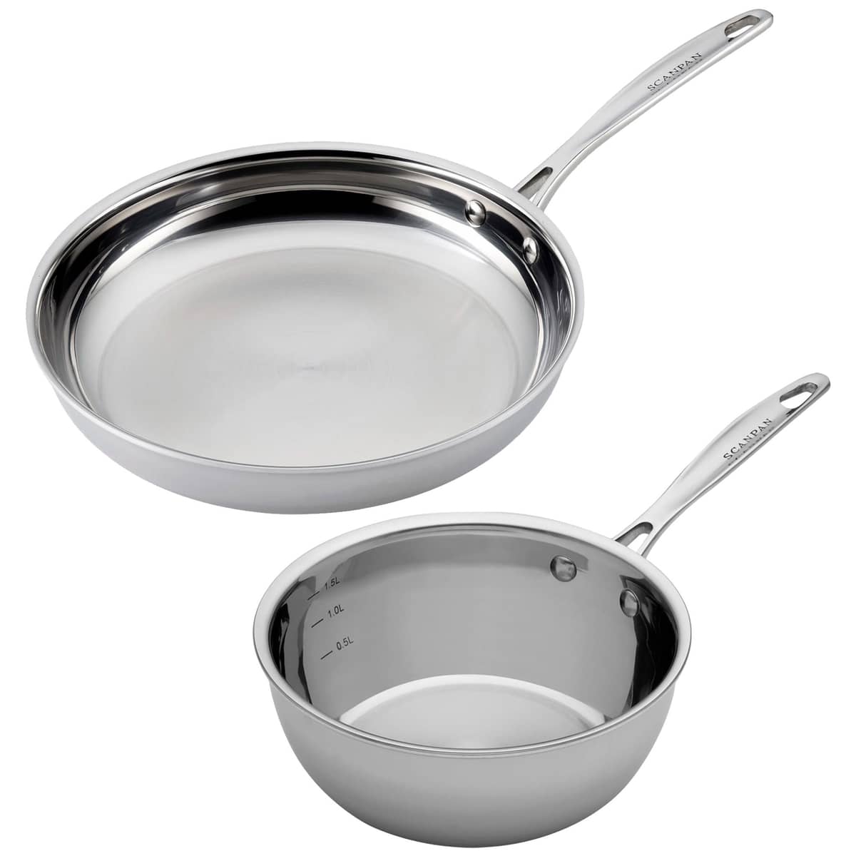 Fusion 5 stegepande 28 cm + sauteuse 1,8 liter