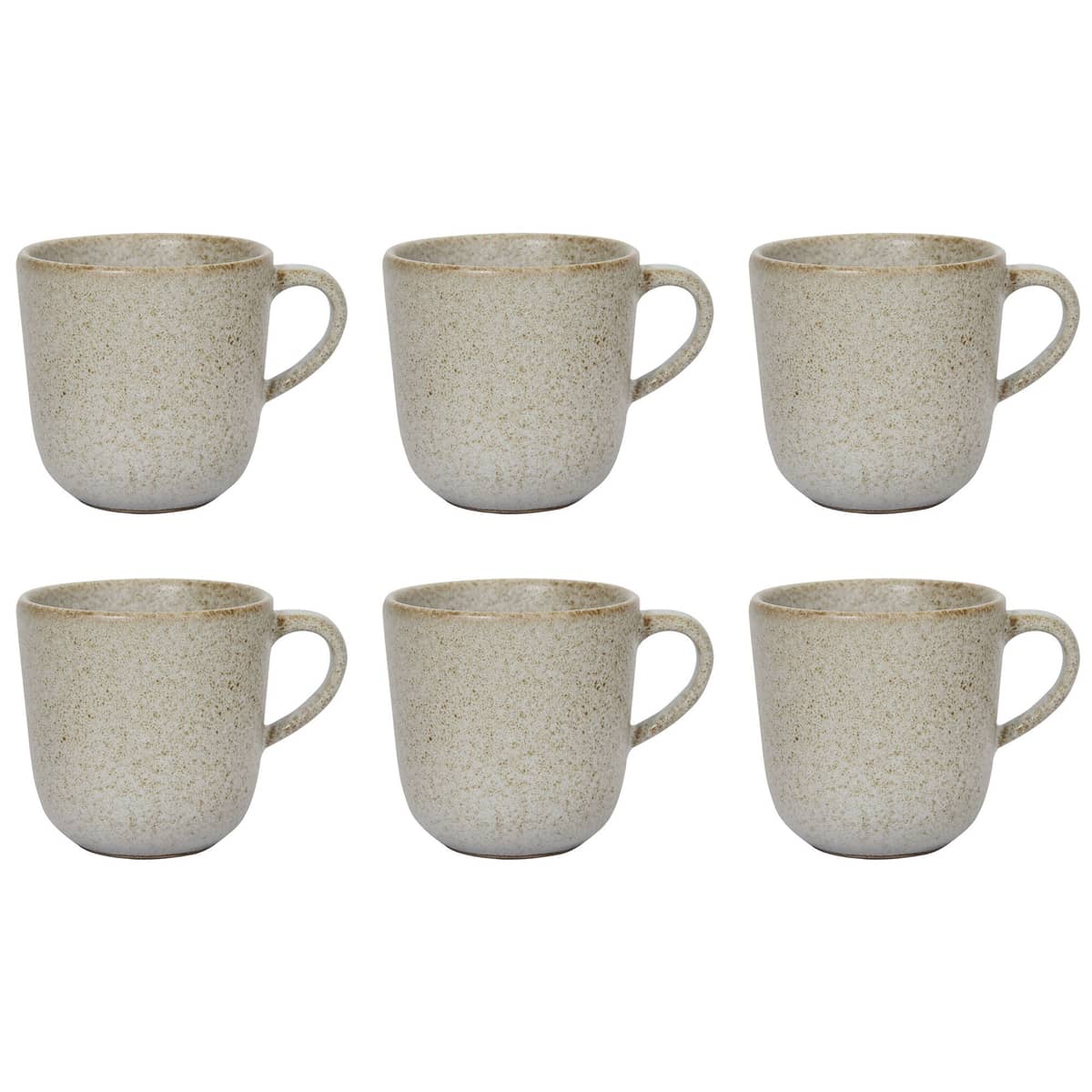 Raw mugg 20 cl 6 st, beige