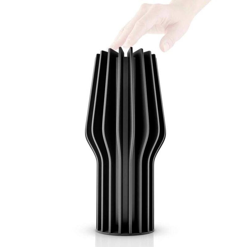 Radiant LED-lampa portabel 25 cm, black