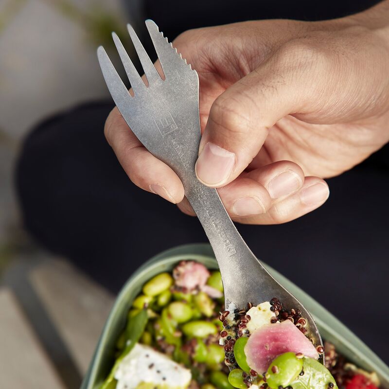Spork Kit i titanium