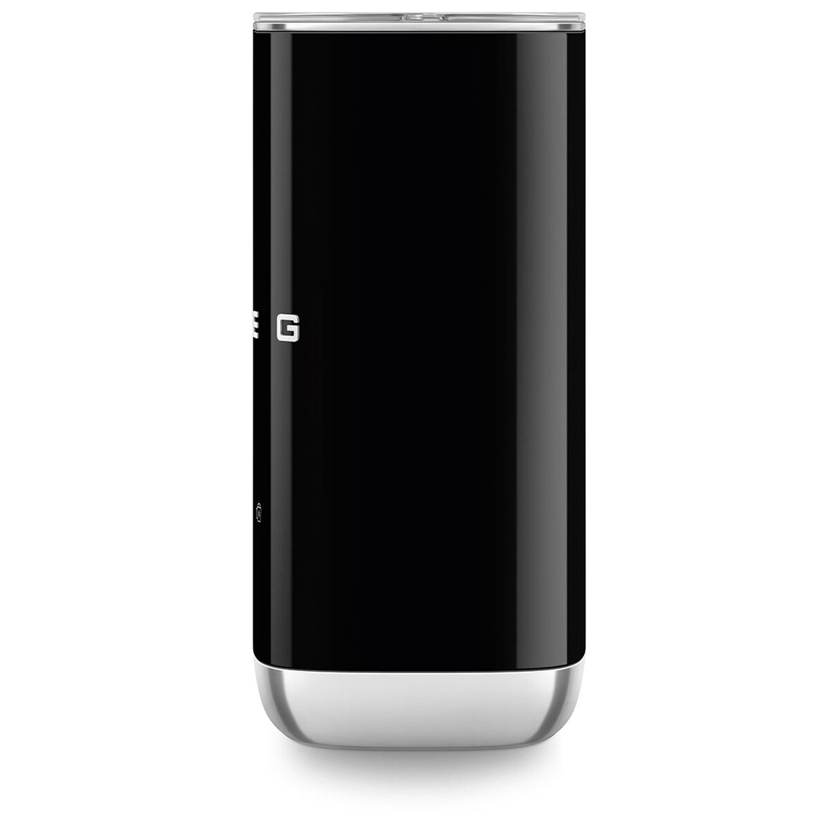 Mini-mjölkskummare, svart