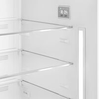 Smeg FAB38RCR6 högerhängd kyl/frys 70 cm, creme