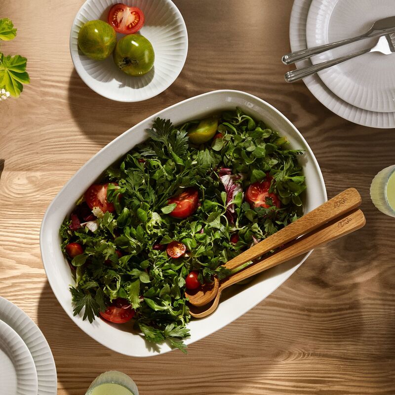 Hammershøi uuninkestävä vuoka 39 x 29,5 cm, valkoinen