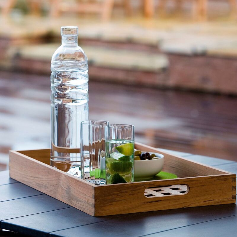 Fionia Bakke 48 x 32 cm. teak