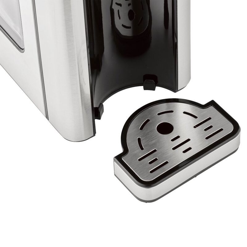 Varmvattendispenser HW660 2,7 L, Stål/Svart