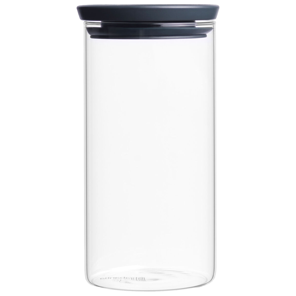Stapelbar glasburk 1,1 liter, transparent