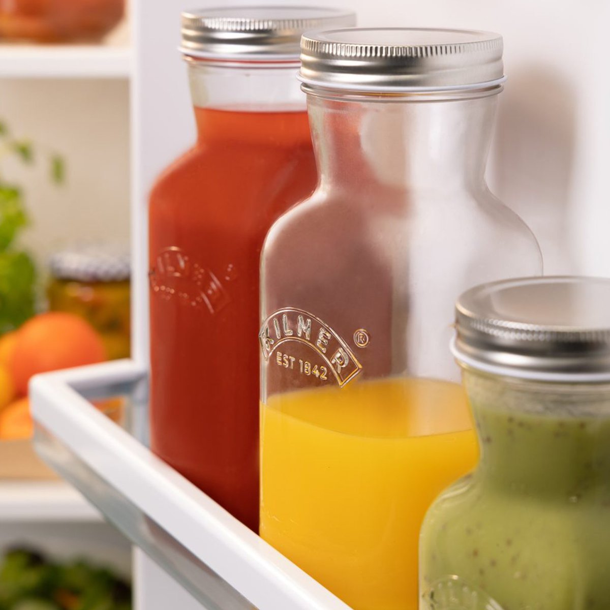 Flaske til juice og sauce 1 liter