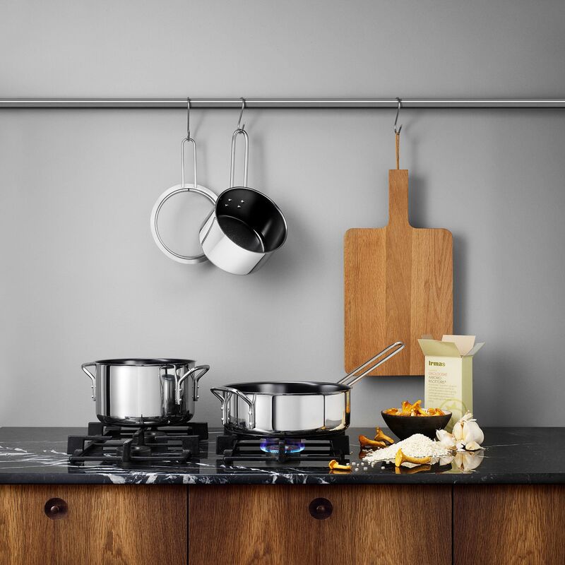 Gryta med Slip-Let®-beläggning 3,6 liter, rostfritt stål