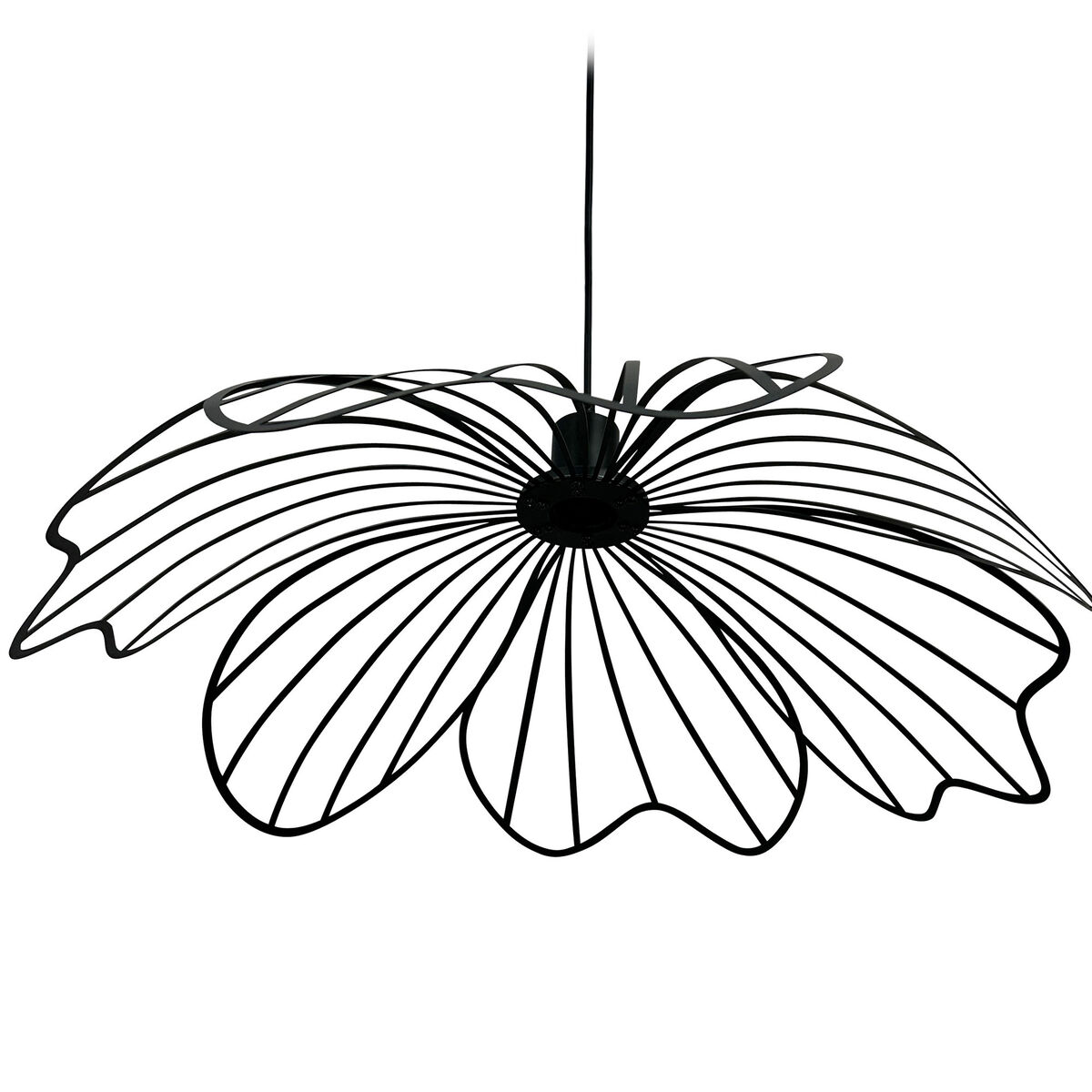 Dyberg Larsen Blumen pendellampa, matt svart
