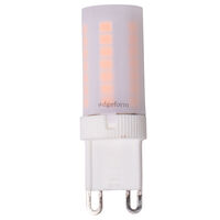 Edgeform Capsule G9 lyspære 2,6 W, matt glass