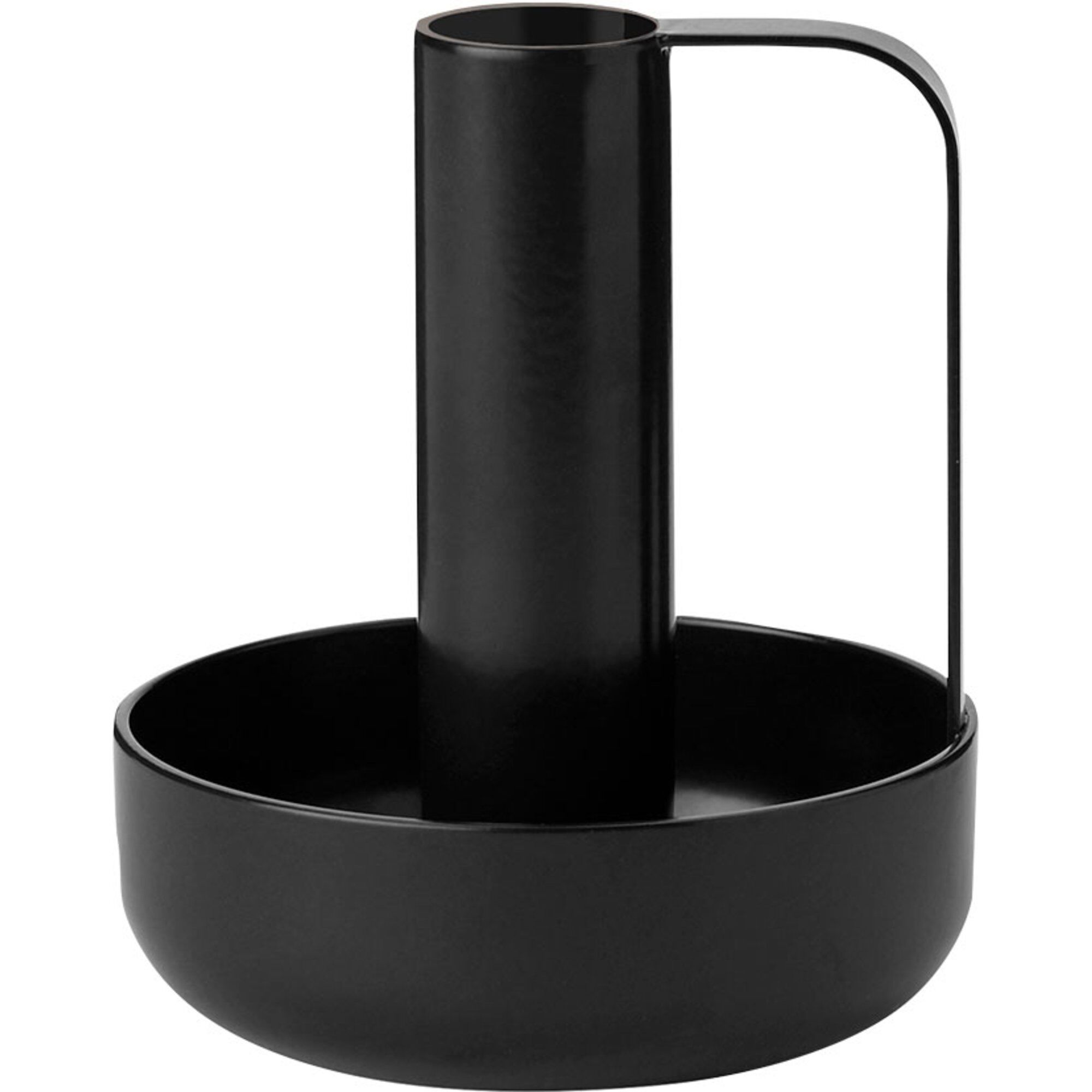 Stelton Ida lysestake 10 cm Black