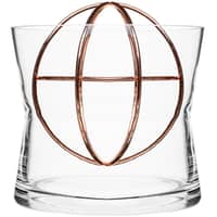 Sphere vase, large, kobberbelagt