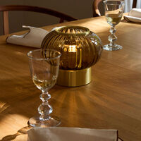 Urc bærbar bordlampe 19 cm, amber