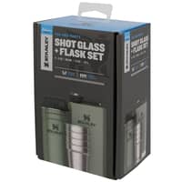 The Pre-Party Shotglass + flask set, grøn
