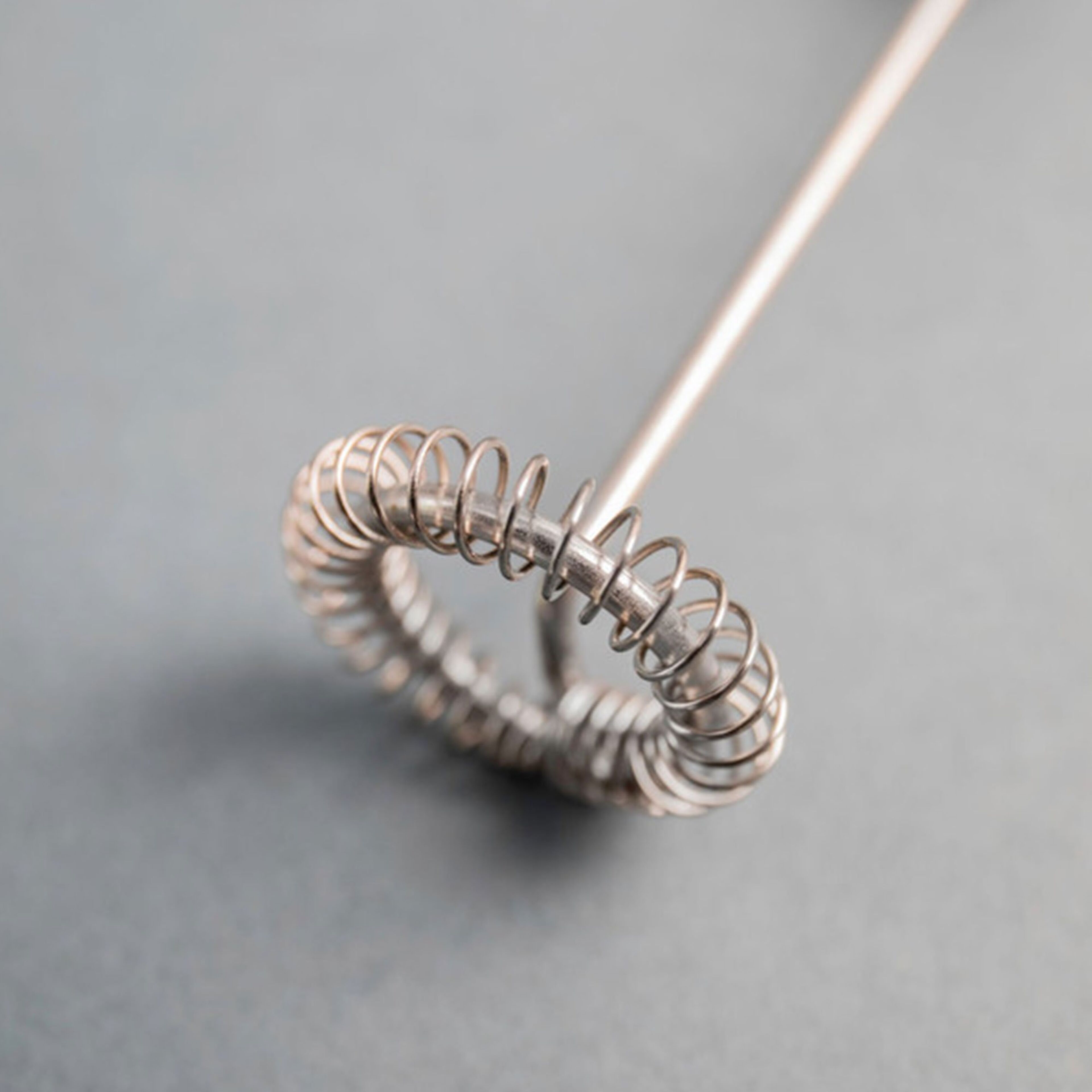 La Cafetière Batteridreven mælkeskummer, rustfrit stål