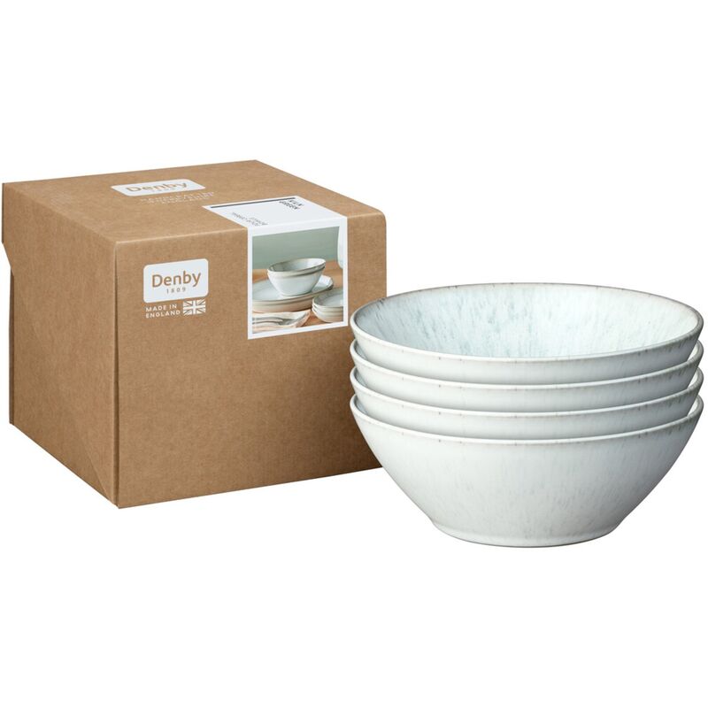 Kiln Green, sett med 4 frokostskåler