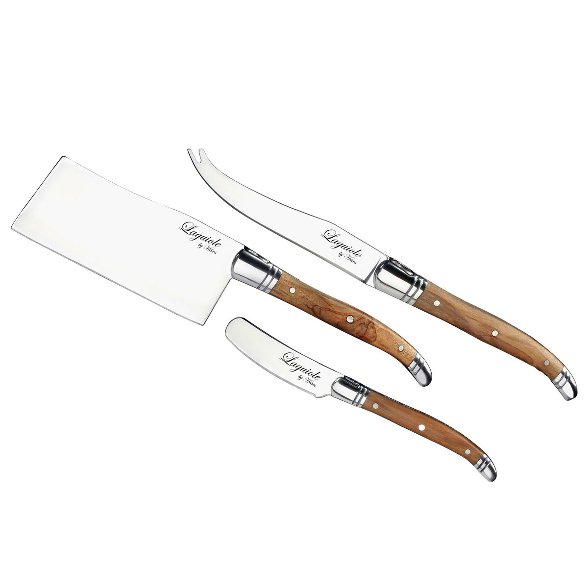 Ostverktyg-set i presentask 3 delar