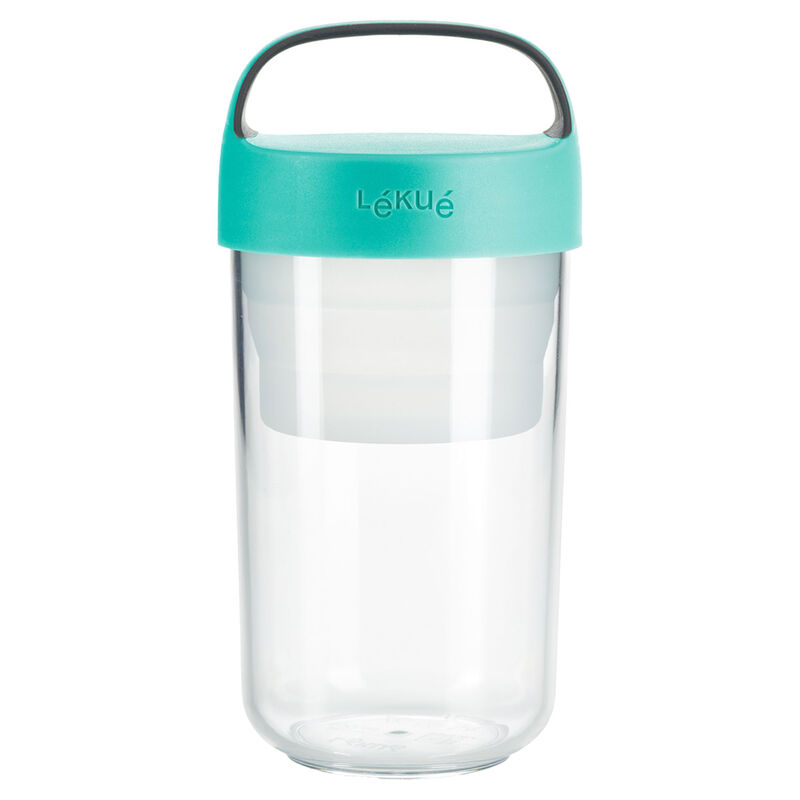 To Go -purkki 600 ml, turkoosi