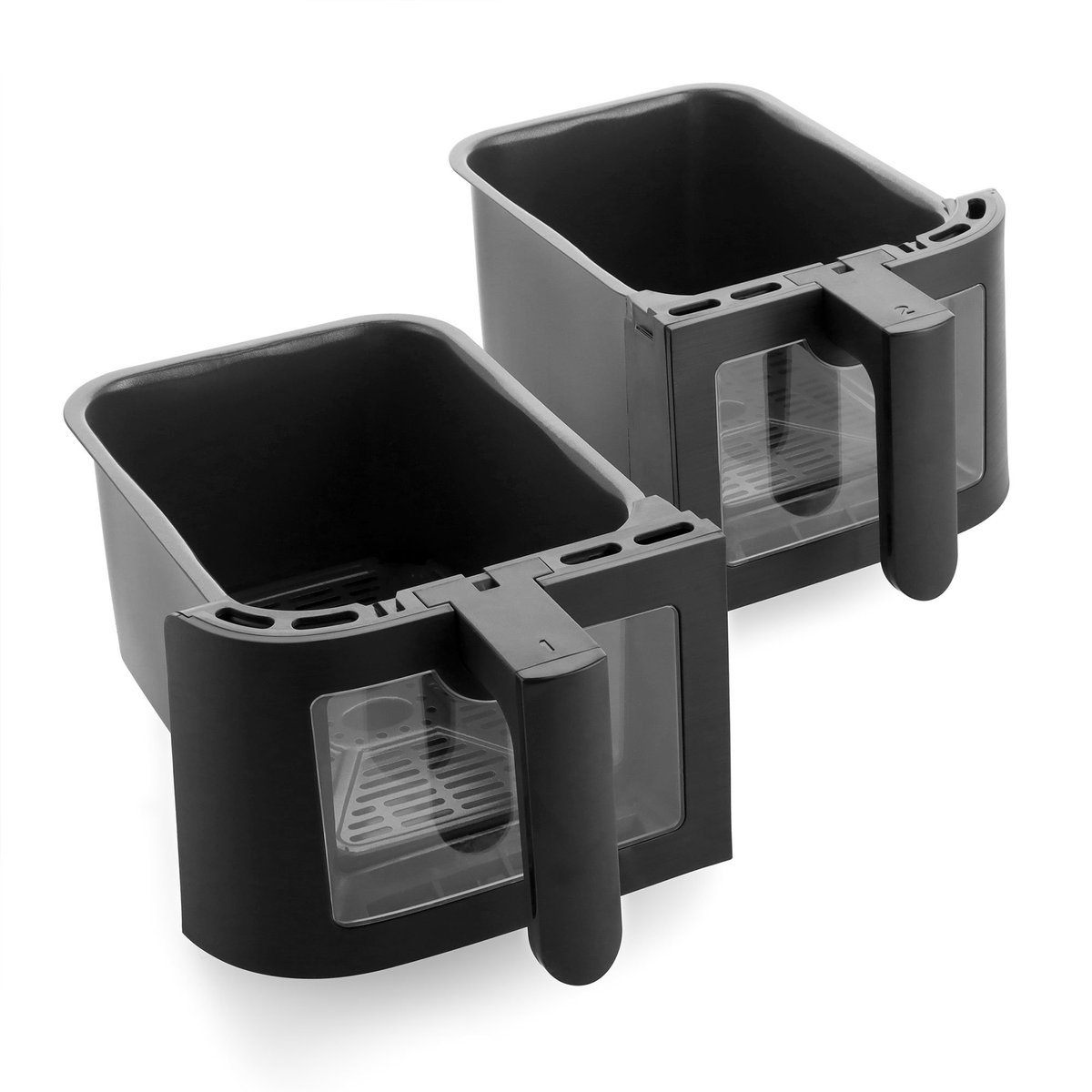 Bistro airfryer 8 liter, 2 kurver