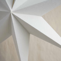 Sally joulutähti 60 cm, valkoinen