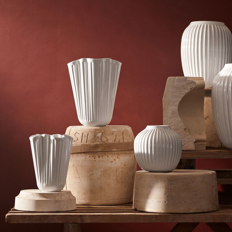 Unfold vas 16,5 cm, vit