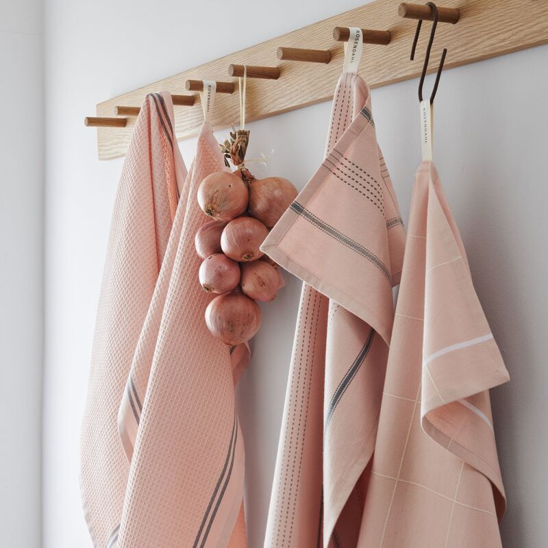 Alpha kjøkkenhåndkle, 50 x 70 cm, blush