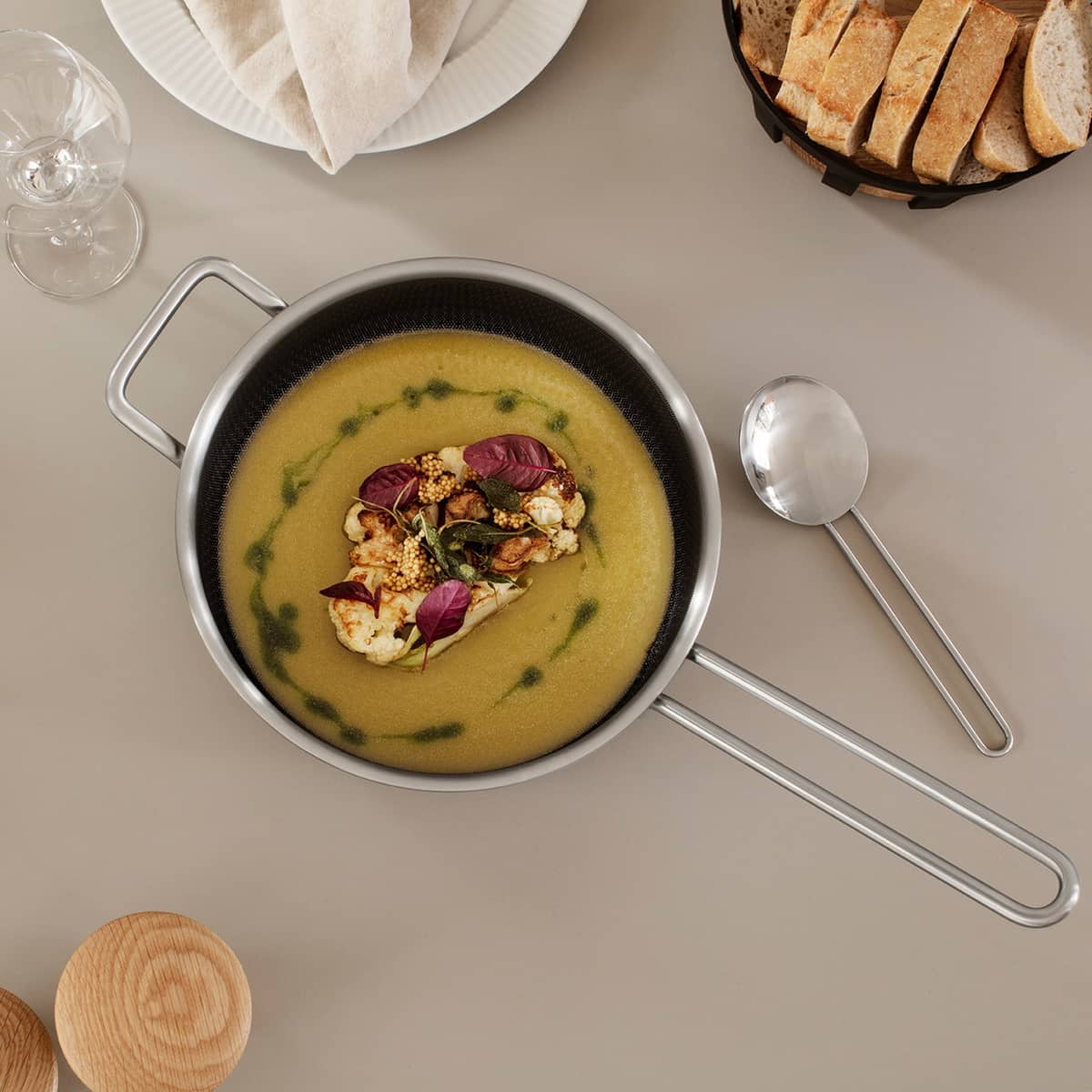 Mosaik non-stick sauterpande 24 cm