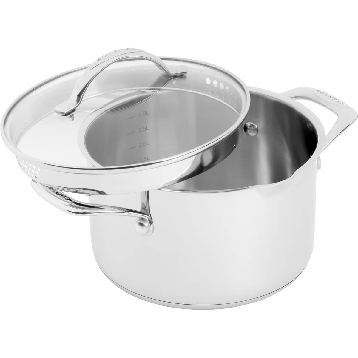 STS gryta med lock 20 cm/3,4 liter