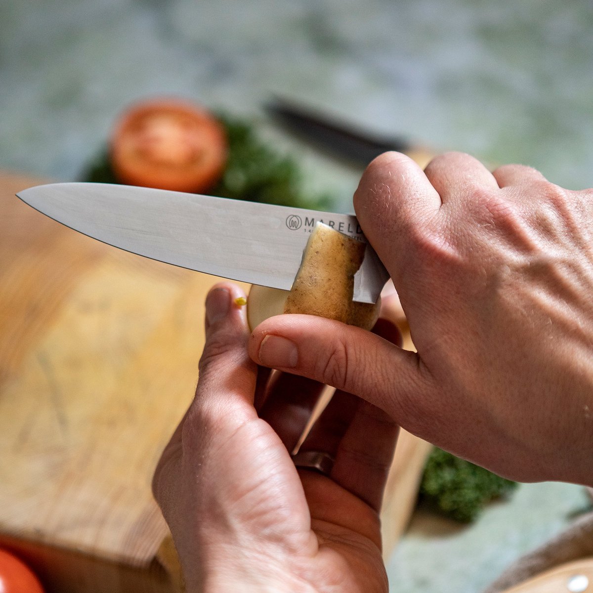 Knivsett med 4 kniver i europeisk tradisjon