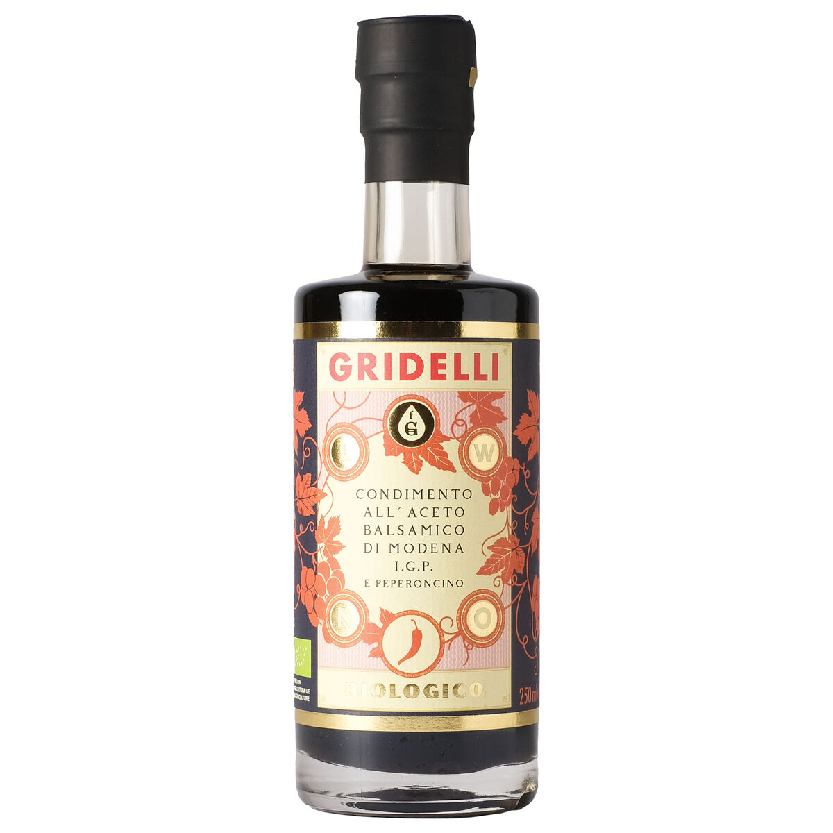 Gridelli Økologisk I.G.P. Balsamico Peperoncino 250 ml